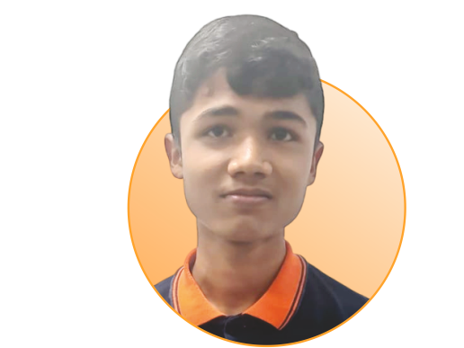 Akshit Gajbhiye - 98.6% in Class 10